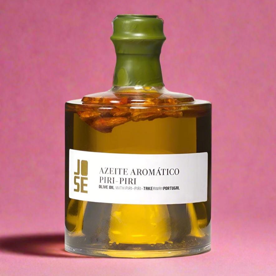 Extra Virgin Olive Oil with PiriPiri, Jose Gourmet, Portugal 250g