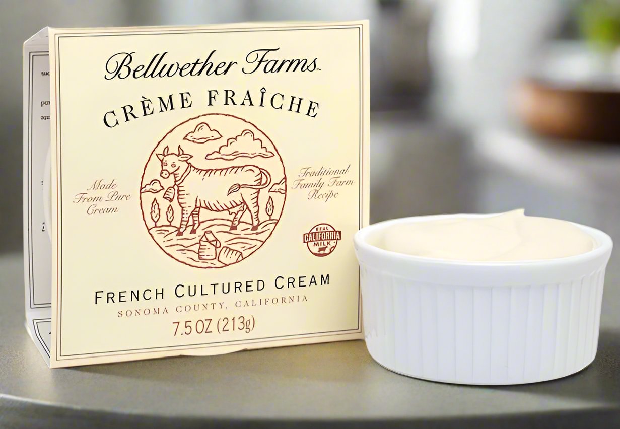 Bellwether Farms Crème Fraîche, California (5oz) - DECANTsf