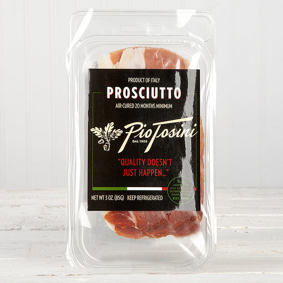 Pio Tosini Sliced Prosciutto di Parma, Italy [3 oz.]