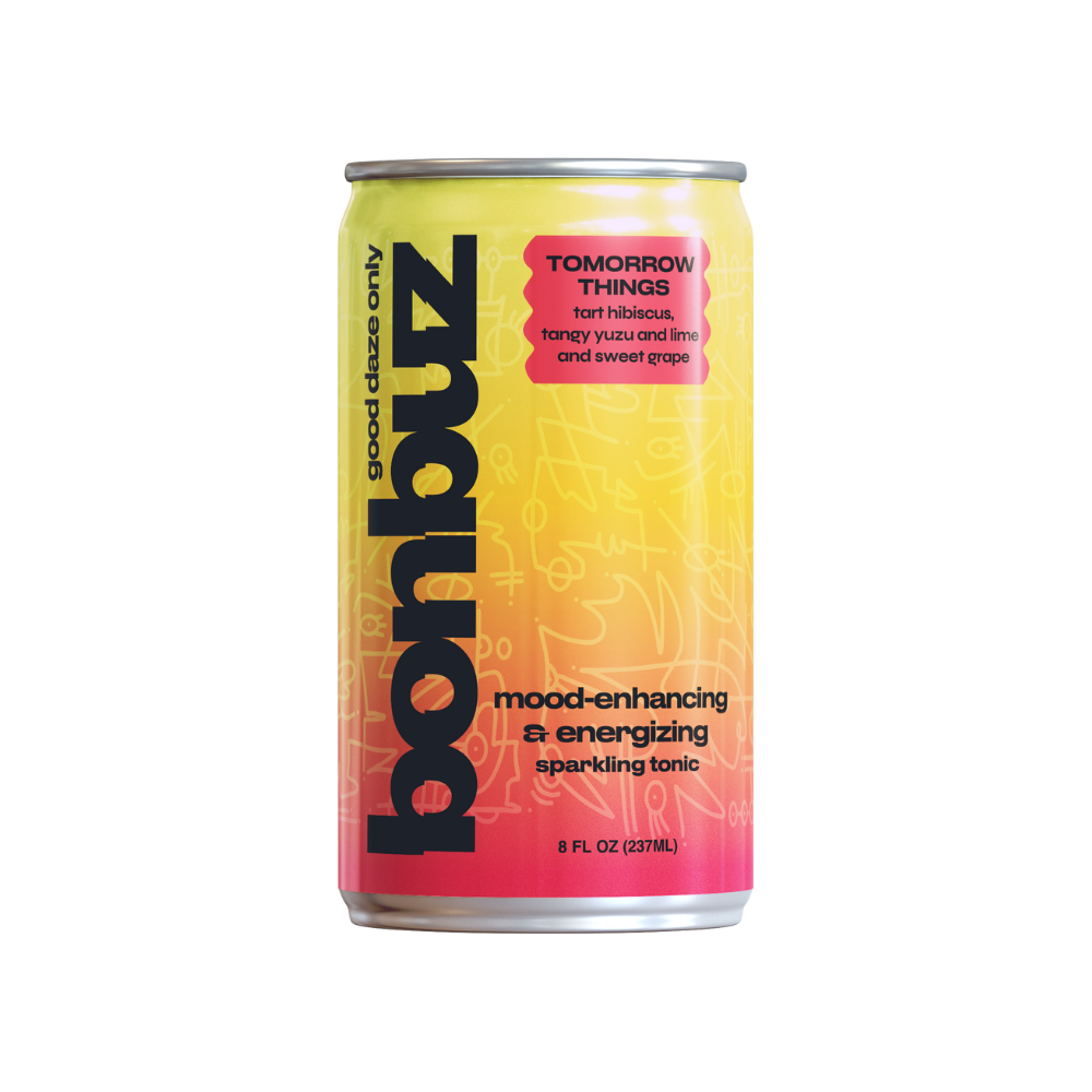 Bonbuz 'Tomorrow Things Fizz' Adaptogenic Sparkling Tonic [8oz. can]