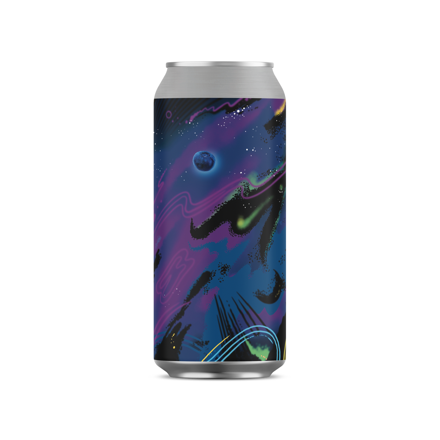 Black Hammer Brewing 'Pale Blue Dot' Blueberry Sorbet Sour, San Francisco, CA (16oz Can)