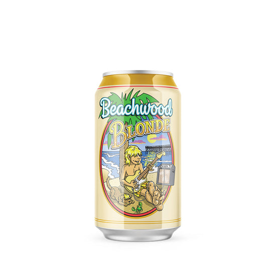 Beachwood Brewing Blonde Ale, Long Beach, CA [12oz. can]