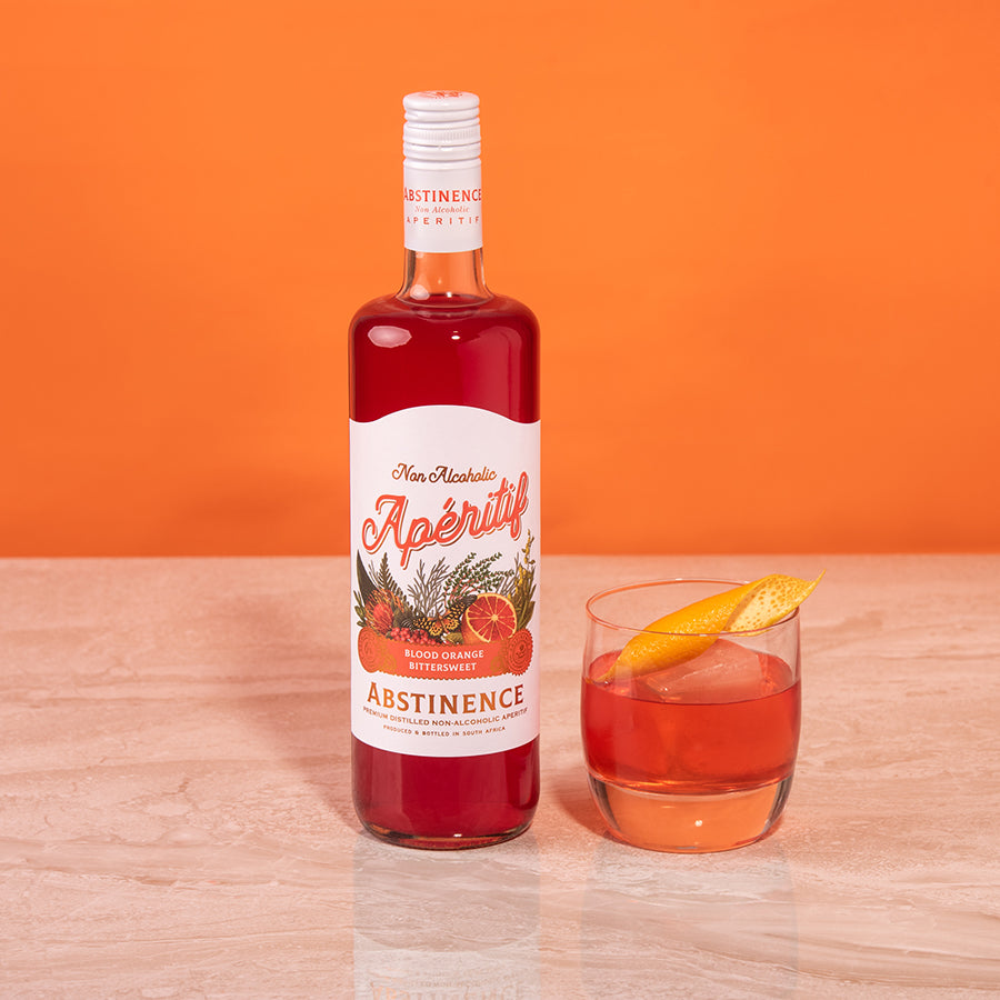 Abstinence Spirits 'Blood Orange' Non-Alcoholic Aperitif, South Africa