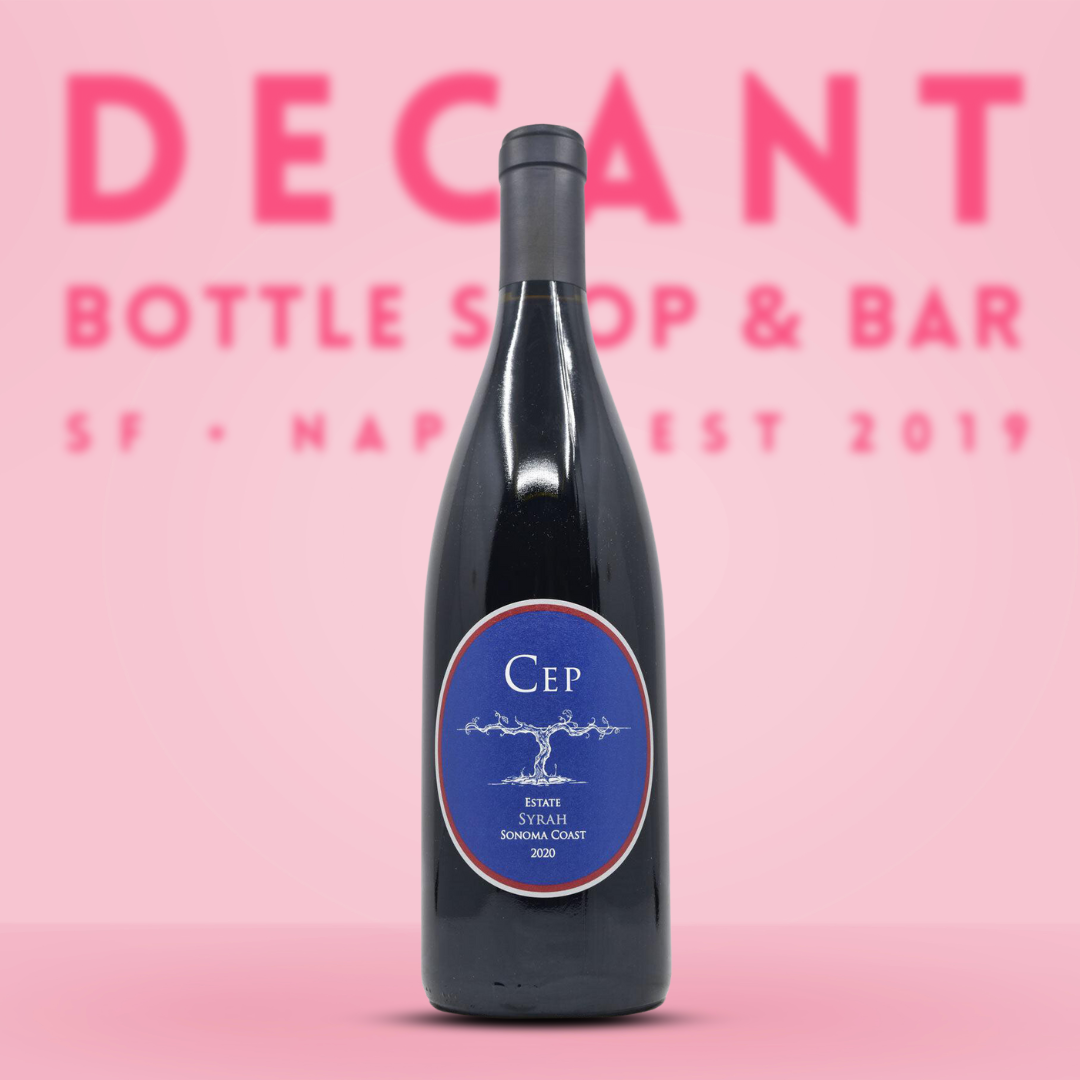 Cep Estate Syrah, Sonoma Coast, California 2020