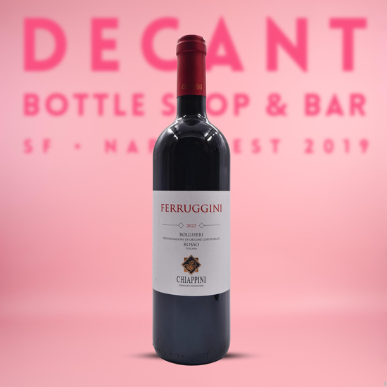 Chiappini 'Ferruggini' Bolgheri Rosso, Tuscany, Italy 2022