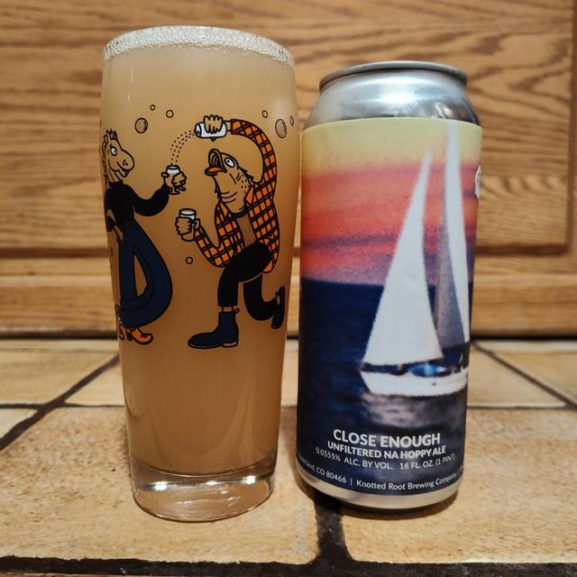 Knotted Root 'Close Enough' Non-Alcoholic Hoppy Ale, CO [16oz. Can]