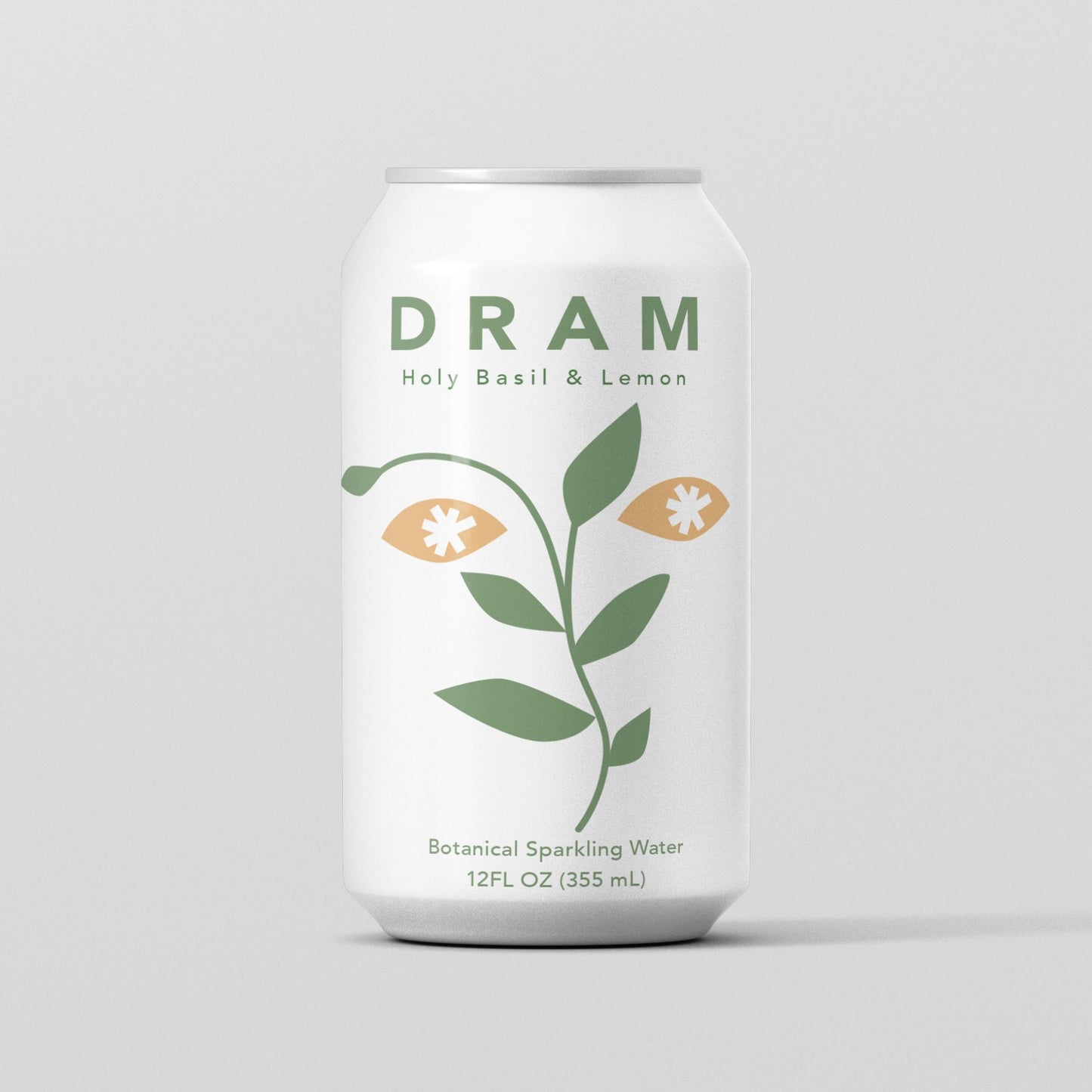 DRAM Adaptogenic Botanical Sparkling Water, Assorted Flavors [12oz Can]
