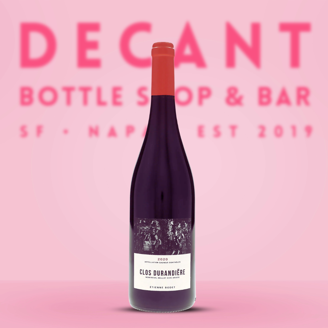 Etienne Bodet 'Clos Durandiere' Cabernet Franc, Saumur, Loire Valley, France 2020