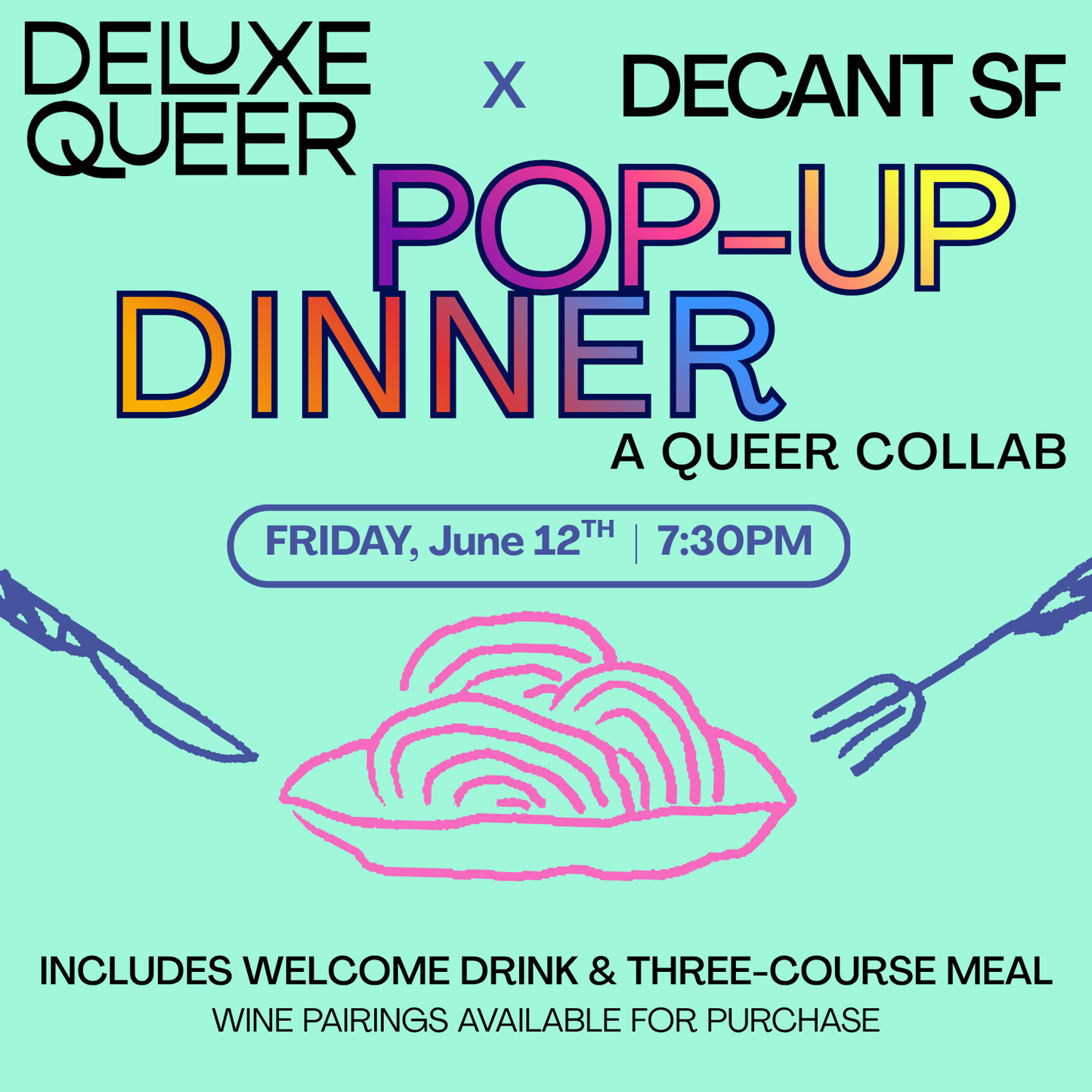 DELUXE QUEER POP-UP @ DECANT SF - 6/12/26 & 6/13/26