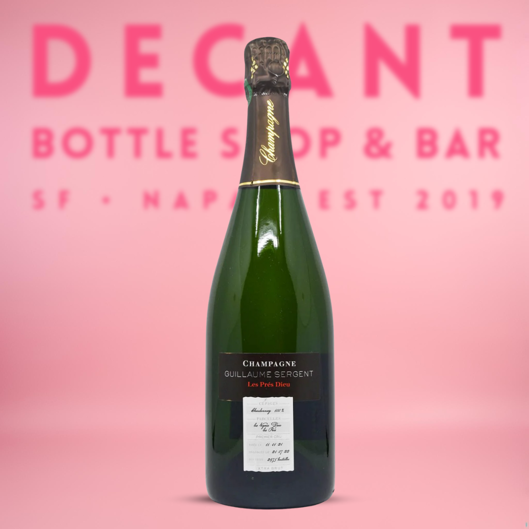 Guillaume Sergent 'Les Prés Dieu' Blanc de Blancs Extra Brut, Champagne, France NV