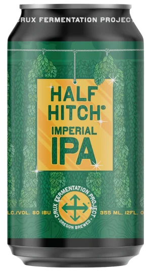 Crux 'Half Hitch', Imperial IPA, Bend, Oregon [12oz can]