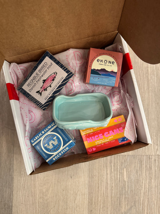 THE DECANT TINNED FISH HOLIDAY GIFT SETS