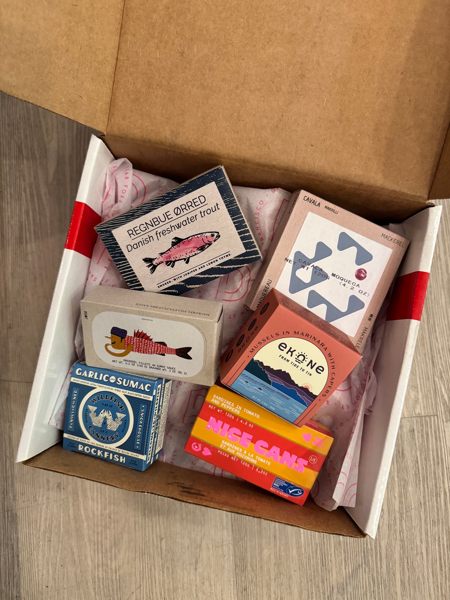 THE DECANT TINNED FISH HOLIDAY GIFT SETS