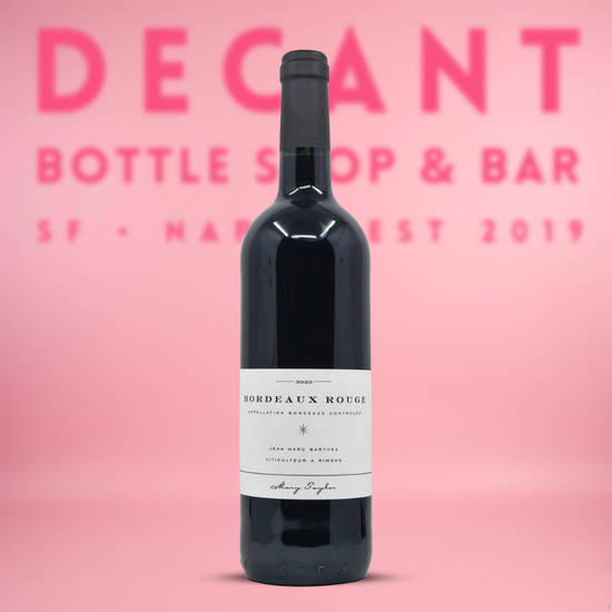 Mary Taylor Wines x Jean-Marc Barthez, Bordeaux Rouge, France 2020