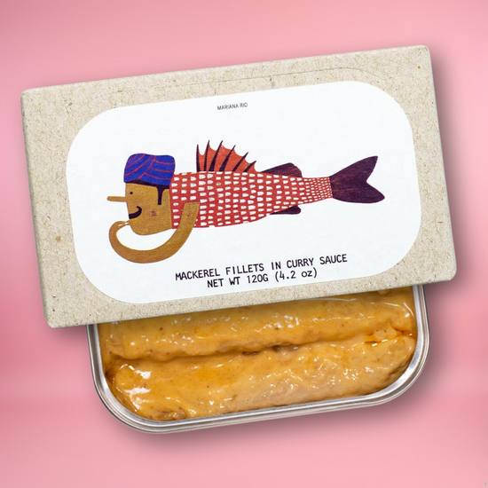 Mackerel Fillets in Curry Sauce, Jose Gourmet, Portugal