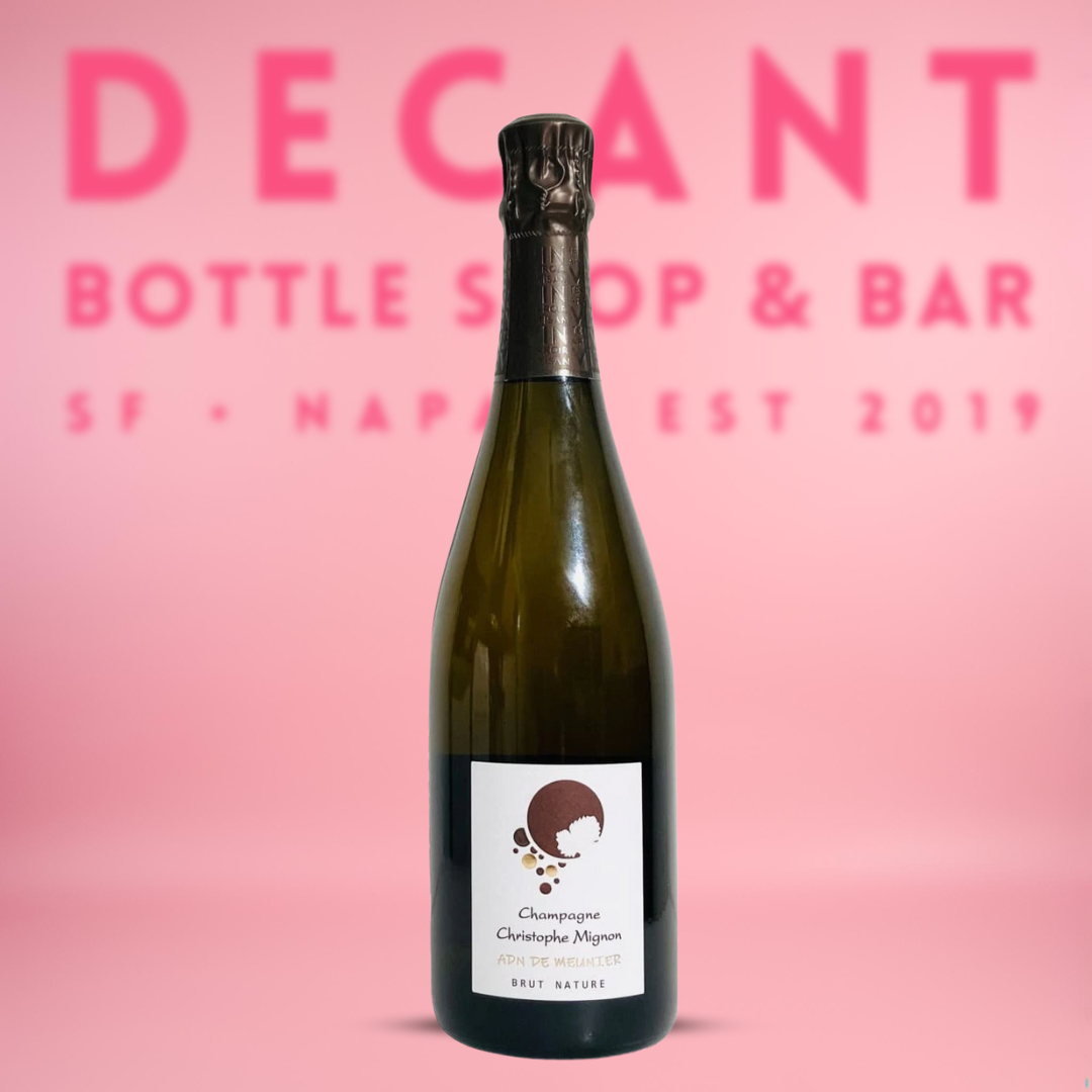 Christophe Mignon 'ADN de Meunier', Brut Nature Champagne, France MV