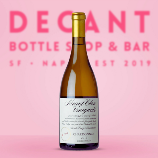 Mount Eden Estate Chardonnay, Santa Cruz Mountains, CA 2018