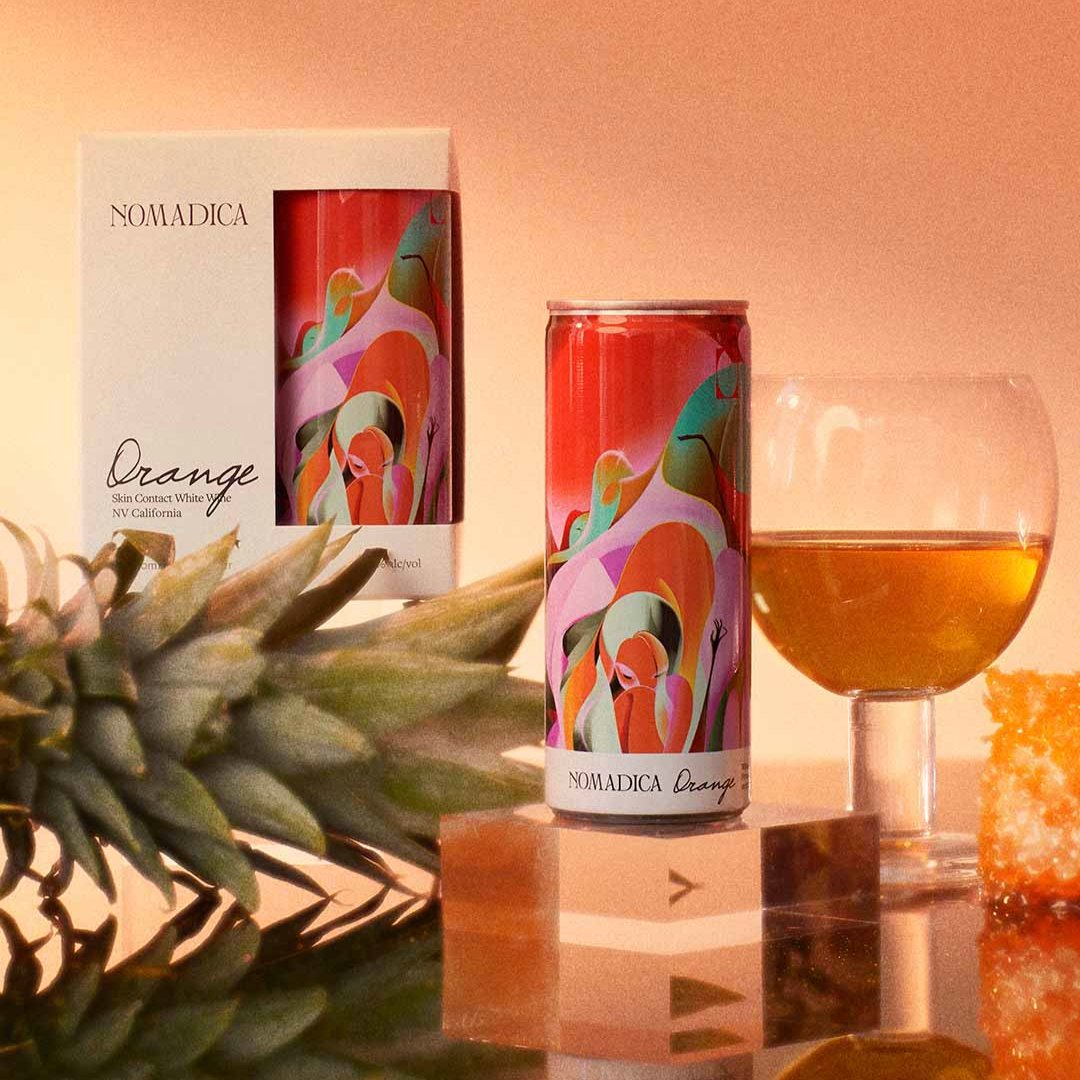 Nomadica 'Orange Wine', California [250ml Can 4pk]