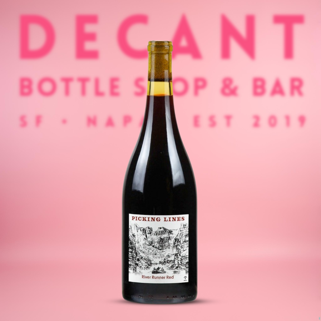 Picking Lines Wines 'River Runner Red' Syrah, Clarksburg, California 2020