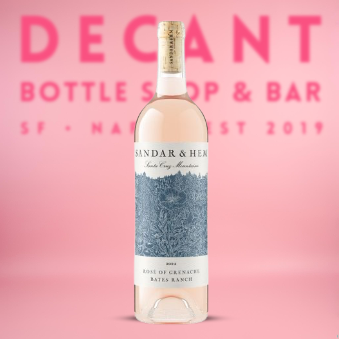 Sandar & Hem 'Bates Ranch' Rosé of Grenache, Santa Cruz Mountains, California 2024