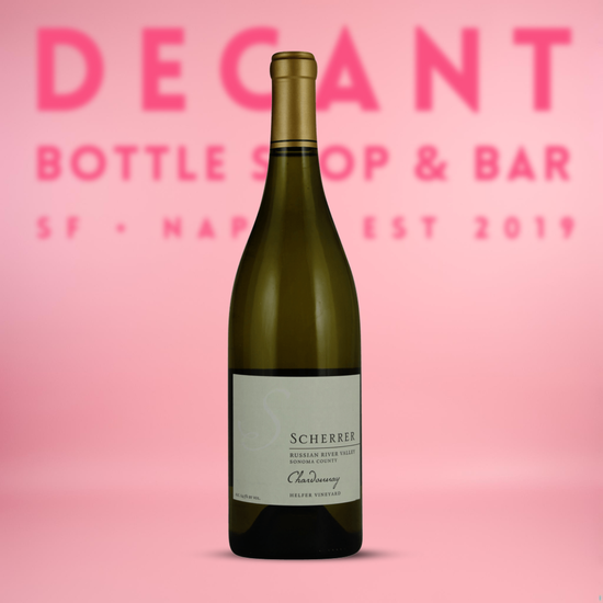 Scherrer Winery 'Helfer Vineyard' Chardonnay, Russian River Valley, Sonoma County, CA 2018
