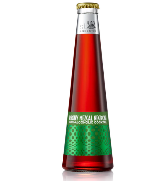 St. Agrestis Non-Alcoholic Phony MEZCAL Negroni, Brooklyn, NY [200ml]