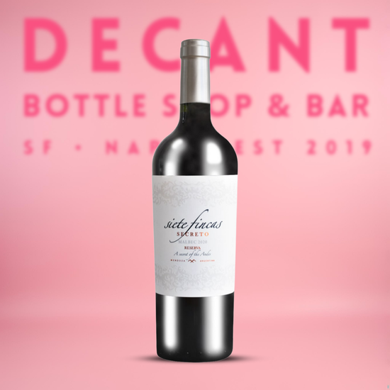 Siete Fincas 'Secreto' Malbec Reserva, Mendoza, Argentina 2020