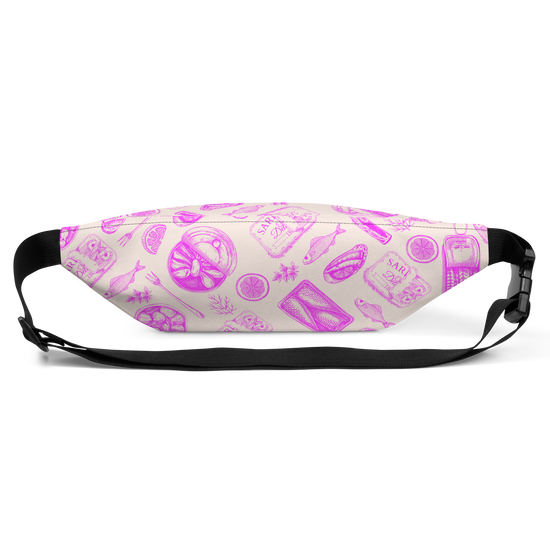 Tinned Fish Fanny Pack - Caribbean Pink by DECANTsf