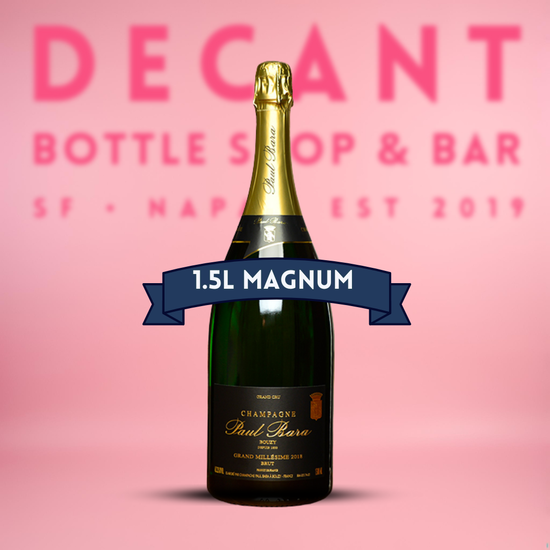 Paul Bara 'Grand Millesime' Brut, Grand Cru, Bouzy, Champagne, France 2018 (MAGNUM, 1500ml)