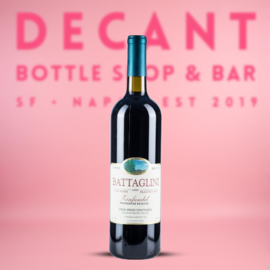 Battaglini 'Reserve' Zinfandel, Twin Pines Vineyard, Russian River Valley, California 2015