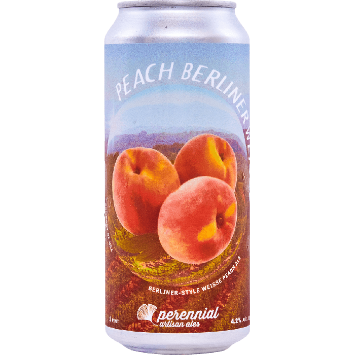 Perennial Artisan Ales 'Peach' Berliner Weisse, St Louis, MO [16oz Can]