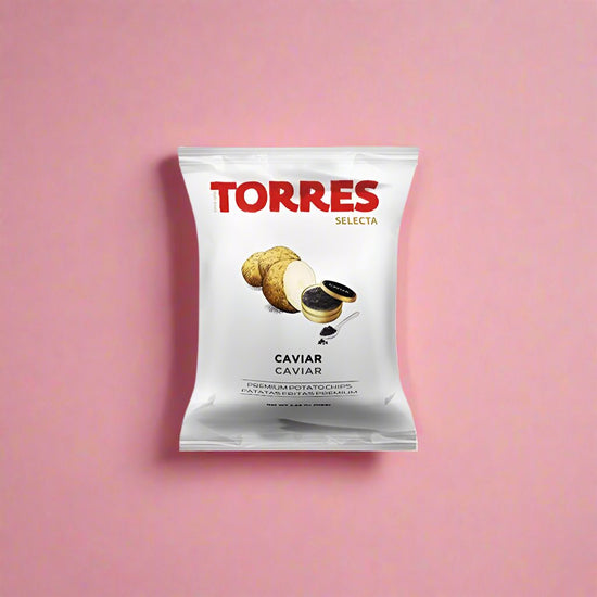 Caviar Potato Chips, Torres Selecta, Spain [50g Small Bag]