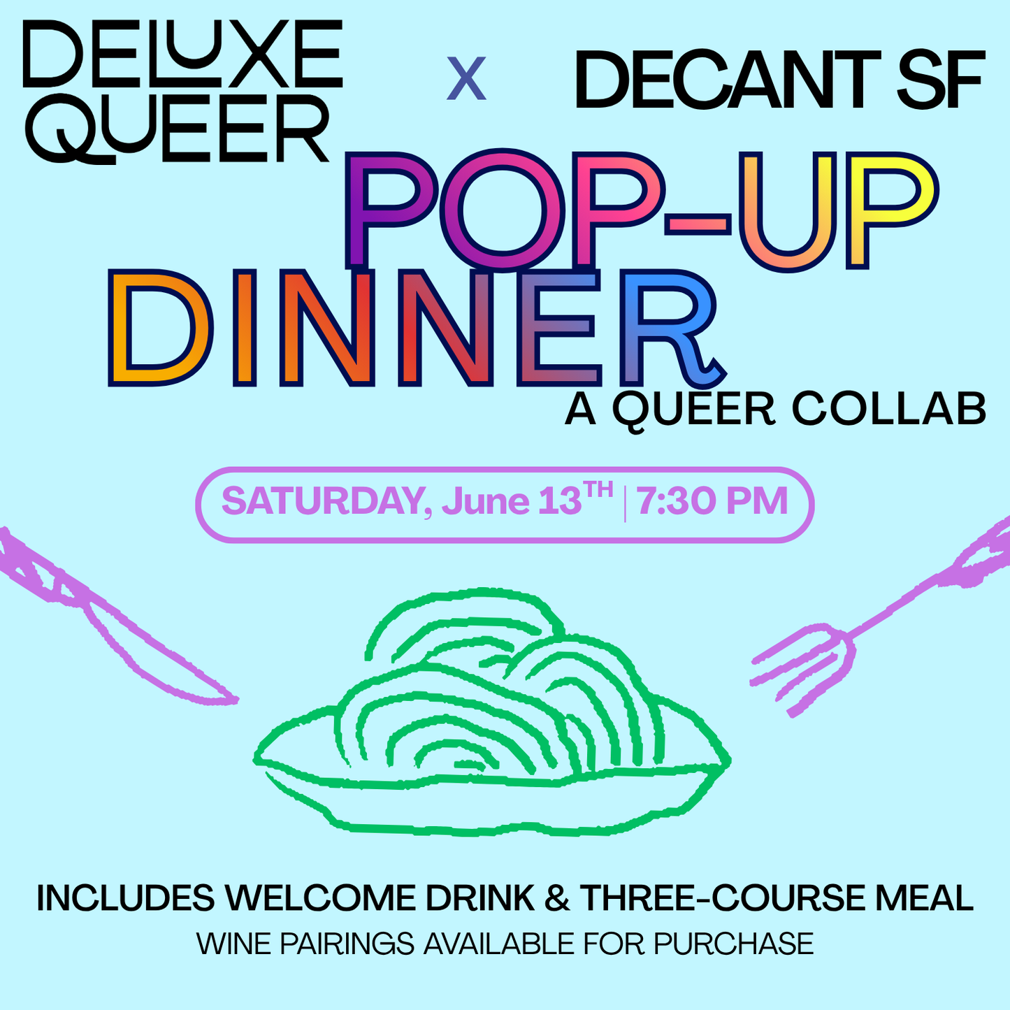 DELUXE QUEER POP-UP @ DECANT SF - 6/12/26 & 6/13/26
