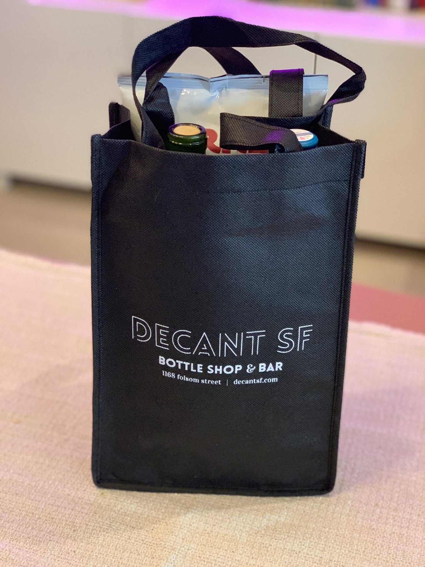 DECANTsf Reusable Wine Tote - DECANTsf