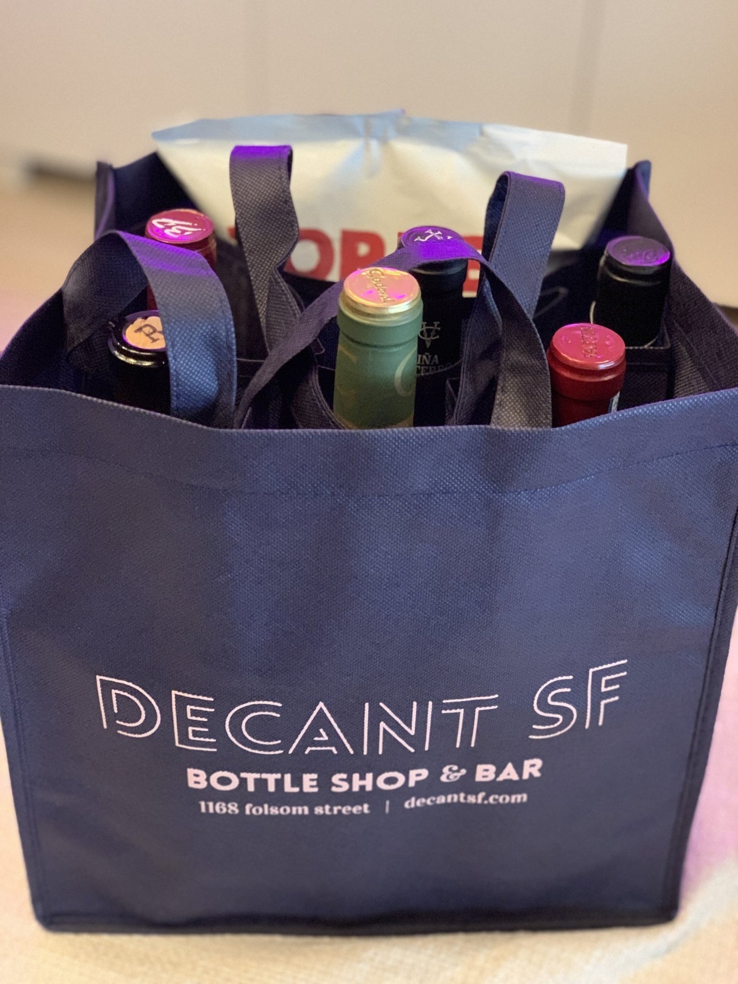 DECANTsf Reusable Wine Tote - DECANTsf