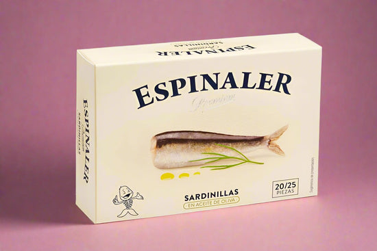 Espinaler Premium 'Baby Sardines in Olive Oil', Spain 