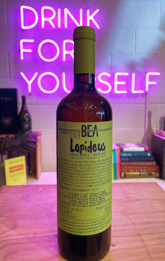 Paolo Bea 2019 'Lapideus' Trebbiano Spoletino Bianco, Umbria, Italy - DECANTsf