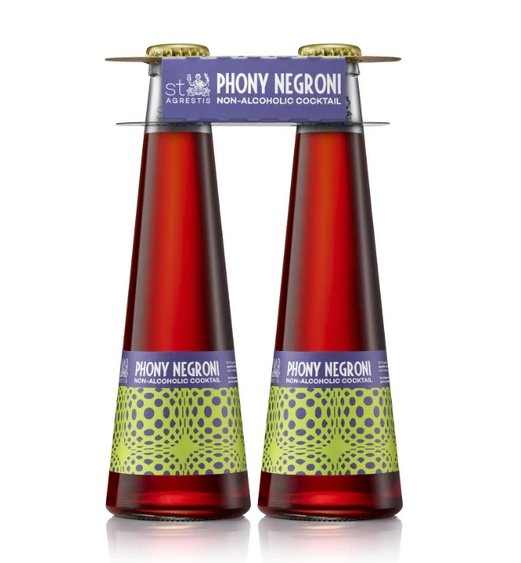 St. Agrestis Non-Alcoholic Phony Negroni, Brooklyn, NY [200ml] - DECANTsf